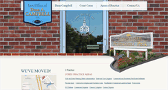 Desktop Screenshot of campbelllaw.org